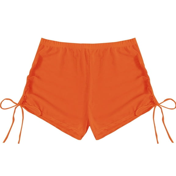 New & Trending NMMUED Bikini Bottoms for Women, Full Coverage Bikini Bottom, Swim Bottoms for Women, Women Beach Fashion, Bathing Suit Bottoms for Women, Orange XL