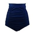 thumbnail image 1 of New & Trending NMMUED Swimsuit Bottoms for Women, Full Coverage Bikini Bottom, Tummy Control Swim Bottoms, Women Beach Fashion, High Waisted Swim Bottoms for Women, Blue M, 1 of 6