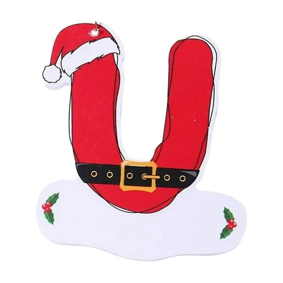 karymi 26-Piece Little Red Riding Hood Alphabet Christmas Tree Ornaments Festive Hanging Decorations Christmas Decorations Best Sellers