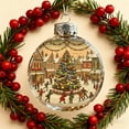 thumbnail image 1 of New & Trending karymi Vintage Style 2D Christmas Pendant Decoration with Nostalgic Design for Tree Wreath and Holiday Decor Gift Ideas Limited Time Deal up to 60% off, 1 of 3