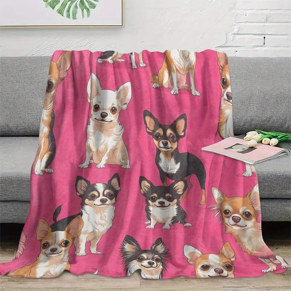 New Trendy Blanket High End Digital Print Four Seasons Blanket Flannel All Season Throw Multi Functional Leisure Gift