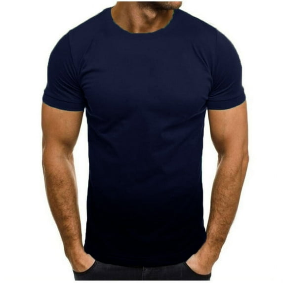 New Trendy!Brilliant Mens Shirts Graphic Tees Short Sleeve Clearance Spring Summer 2024 Mens T-Shirt Contrast Color Tee Gradient Summer Tops CrewNeck Casual Shirts Workout/S-4XL