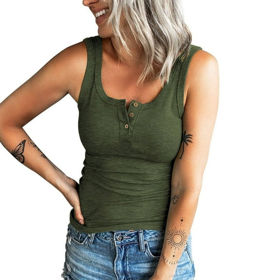 New Trendy!Homenesgenics Tank Tops for Women Fashion Women Casual Sleeveless V-Neck Printed Ladies Tops Blouses Tank Vest