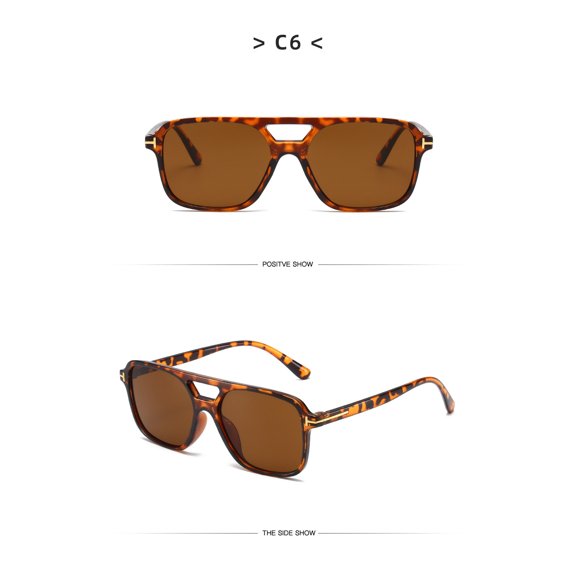 New Trendy Sunglasses: Fashionable Ocean Shades for Driving and Sun Protection - Stylish Lightweight Design for a Cool Look!