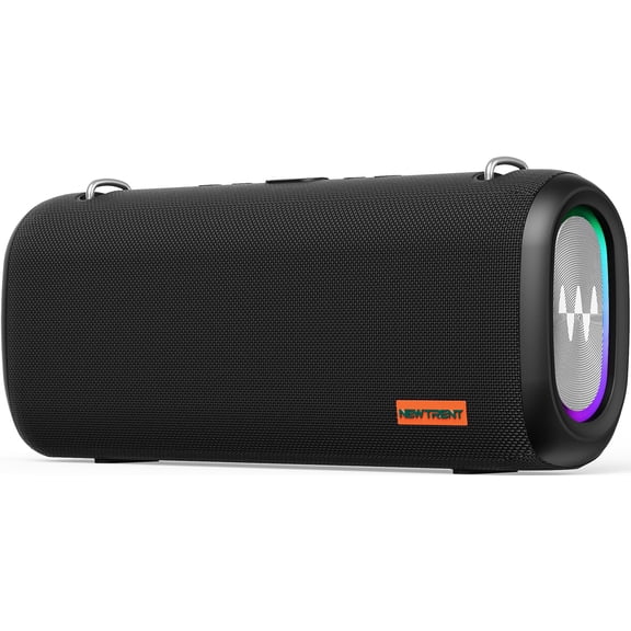 New Trent Vibe Pro Outdoor Portable Wireless Speaker, 80W Peak, Waterproof IPX65