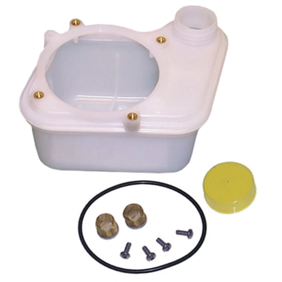 88316A1 883166A2 Mercury Trim Pump Reservoir for MerCruiser Alpha I Gen I Gen II Bravo I II III Oildyne RSV02 Sierra 18-6778 Right Side Fill 4 Bolt Mount Polyethylene UV Marine Outboard Sterndrive