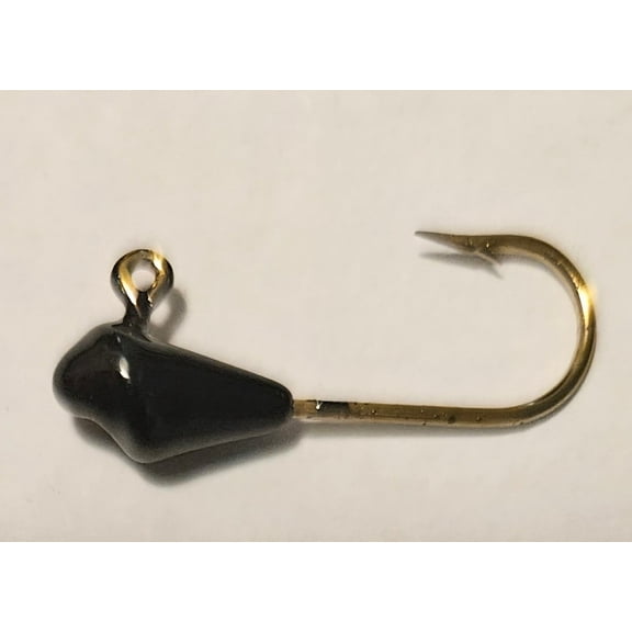 New Trout, Steelhead, Salmon Mini Grub Jig Heads 1/64oz Candy Orange