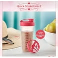 thumbnail image 1 of New Tupperware Quick Shake Gen 2 red and white 680 ml Shaker, 1 of 5