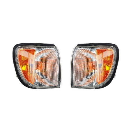 New Turn Signal Lights Pair Fits Nissan Pathfinder 1999-04 Ni2521127 26125-2W625