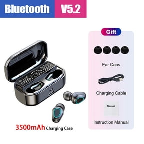 New Tws Bluetooth 5.2 Earphones 3500mah Charging Box Wireless Headphones 9d Stereo Sports Waterproof Earbuds Headsets With Mic - Earphones & Headphones