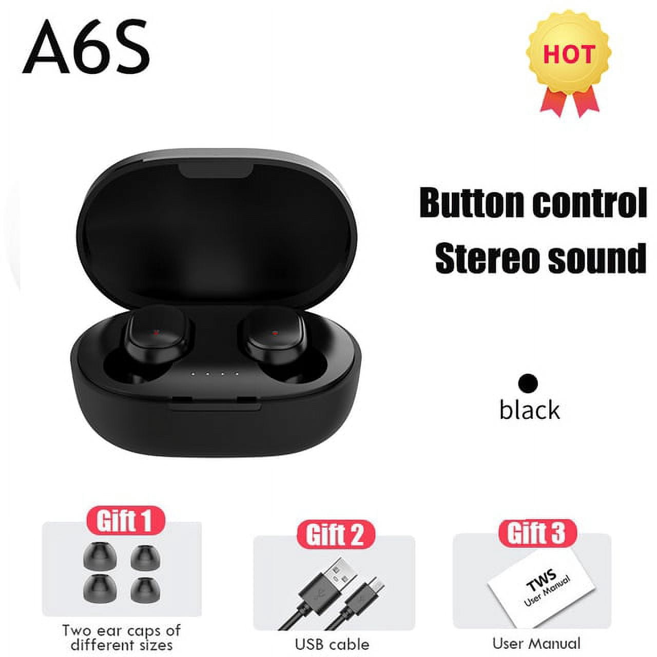 New Tws M90 Wireless Headphones Bluetooth 5.2 Touch Control Earphones Sport Earbuds Music Hifi Stereo Gaming Headset For Xiaomi - Earphones &amp; Headphones