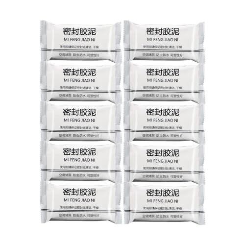 New Type 10 White Seal Putty Waterproof Duct Seal Repair Sealing Clay, Quick Mending Mud for Drain Connection, Wall Hole, Air Conditioning Hole$$