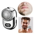 New Type C Fast Charging Shaver With Water Washing Portable Beard LCD