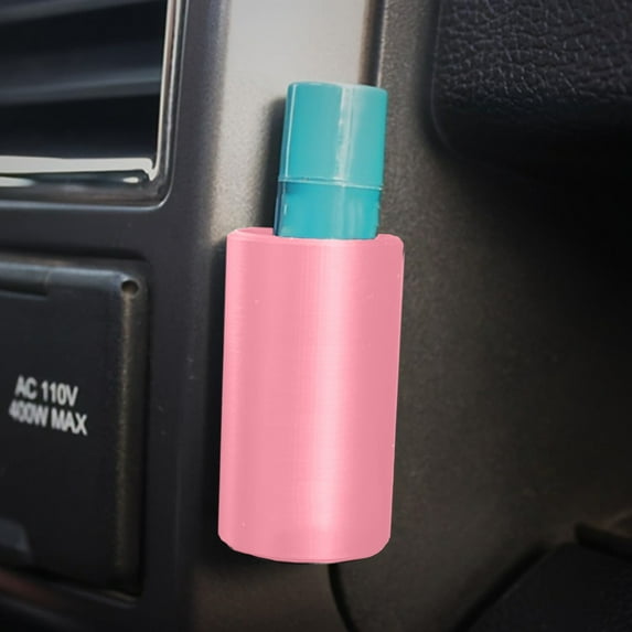 New Type Car Lipstick Holder, Upright Lip Balm Holder No Melt, Girl Car Accessories Interior, Suitable for Various Car Models