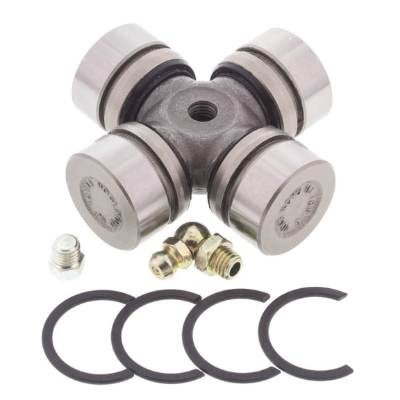 U-Joint Kit 24mm Inside Snap Rings Steel Rear Driveshaft Compatible with 2002-2017 Kawasaki KVF 750 Brute Force 4x4i KVF 750 Brute Force EPS ATV Replaces 13310-1028 13310-0558 All Balls