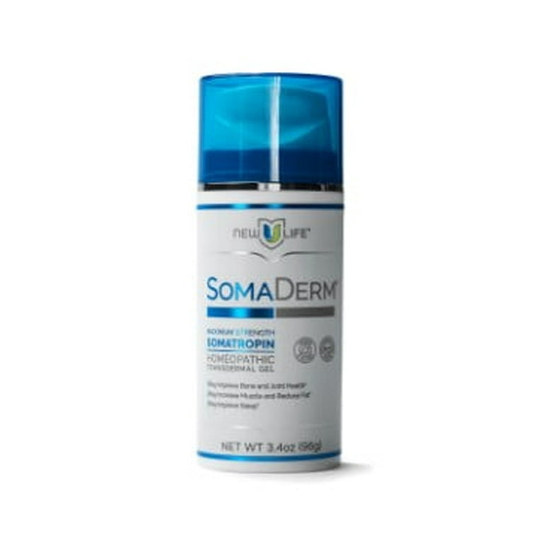 NEW LIFE SomaDerm トピカルジェル 96g New U SOMA-DERM gel with QR Code 3.4oz/96g - Walmart.com
