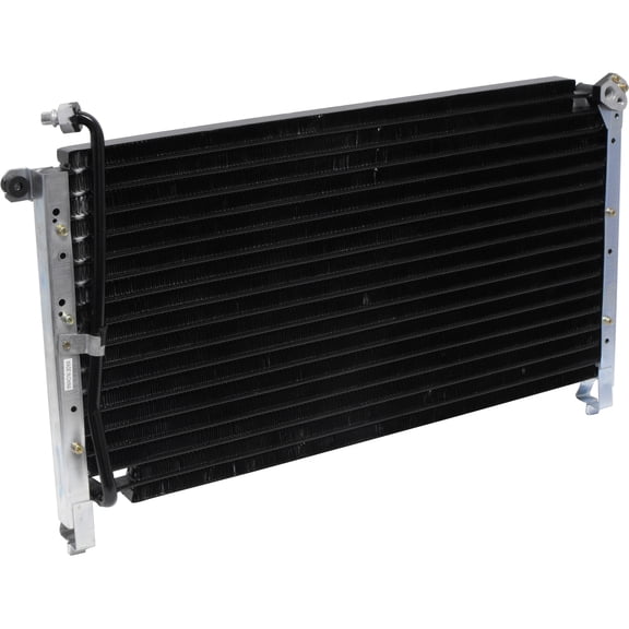 New UAC CN 4390PFC A/C Condenser -- Condenser Serpentine Fits select: 1995-1997 NISSAN TRUCK, 1993-1994 NISSAN D21