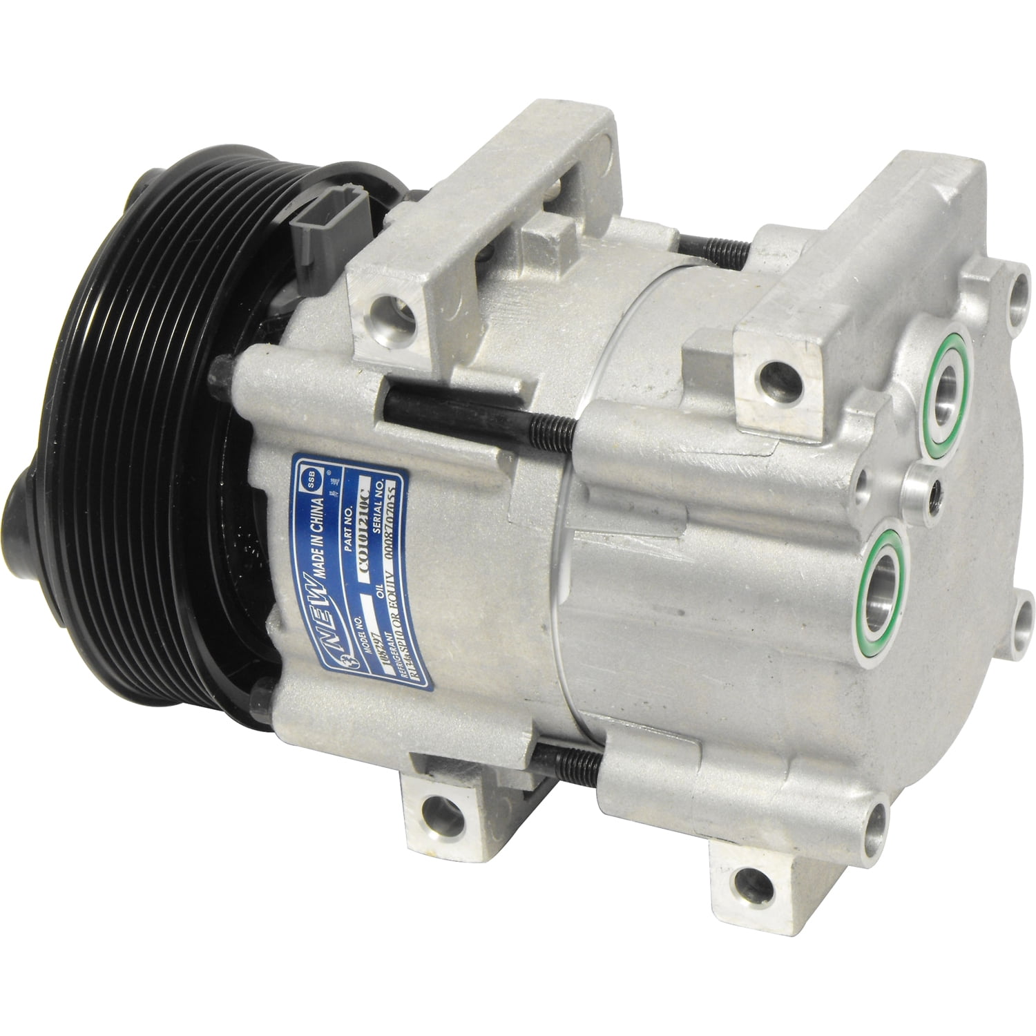 New UAC CO 101210C A/C Compressor -- FS10 Compressor Assembly Fits select: 1989-1995 FORD THUNDERBIRD SUPER COUPE, 1989-1990 MERCURY COUGAR XR7