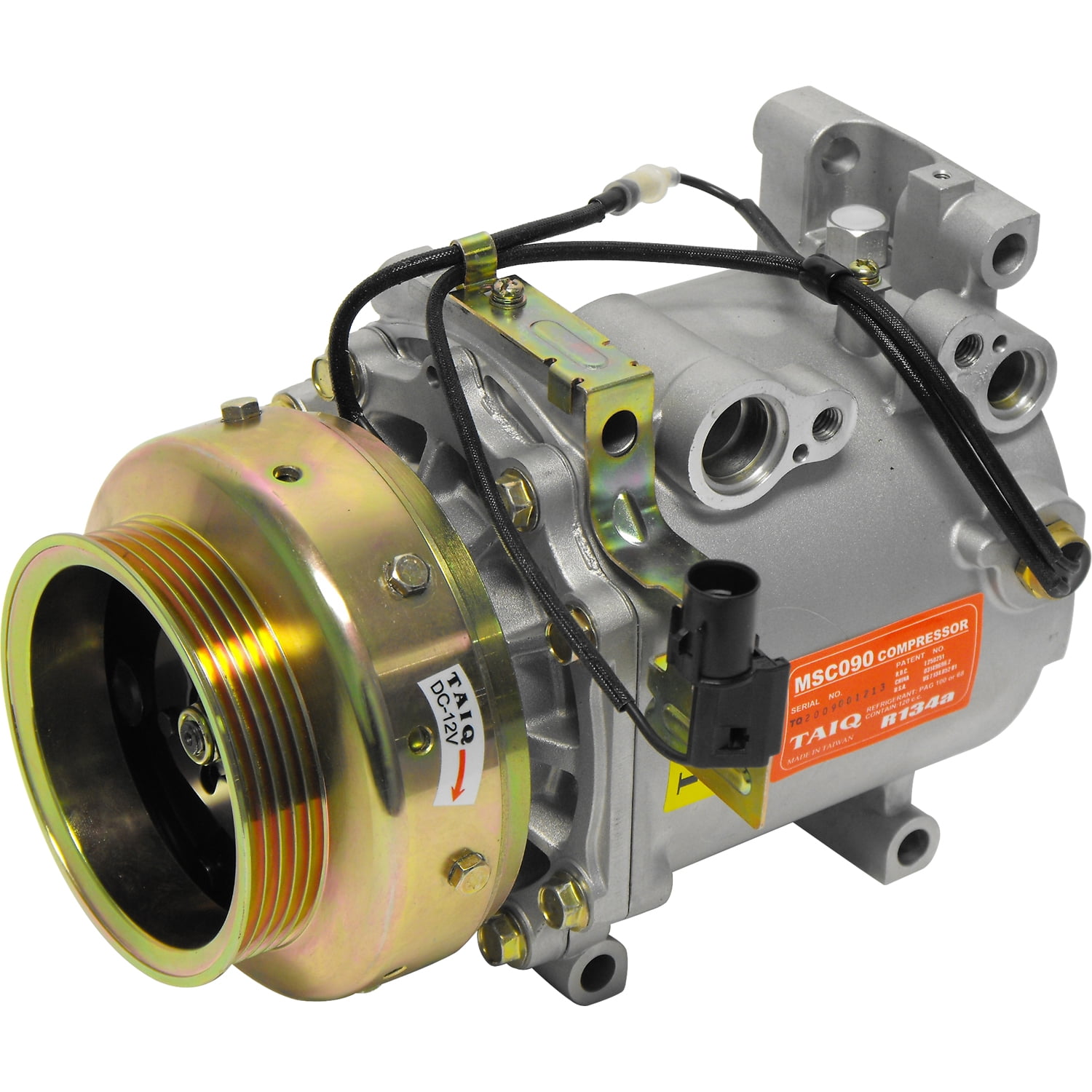 New UAC CO 10599T A/C Compressor -- MSC90C Compressor Assembly