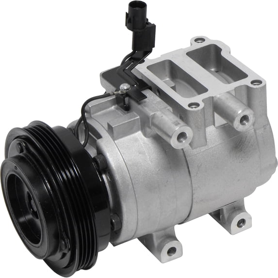 New UAC CO 10920C A/C Compressor -- HS15 Compressor Assembly Fits select: 2004-2005 HYUNDAI ACCENT, 2001-2003 HYUNDAI ACCENT GL