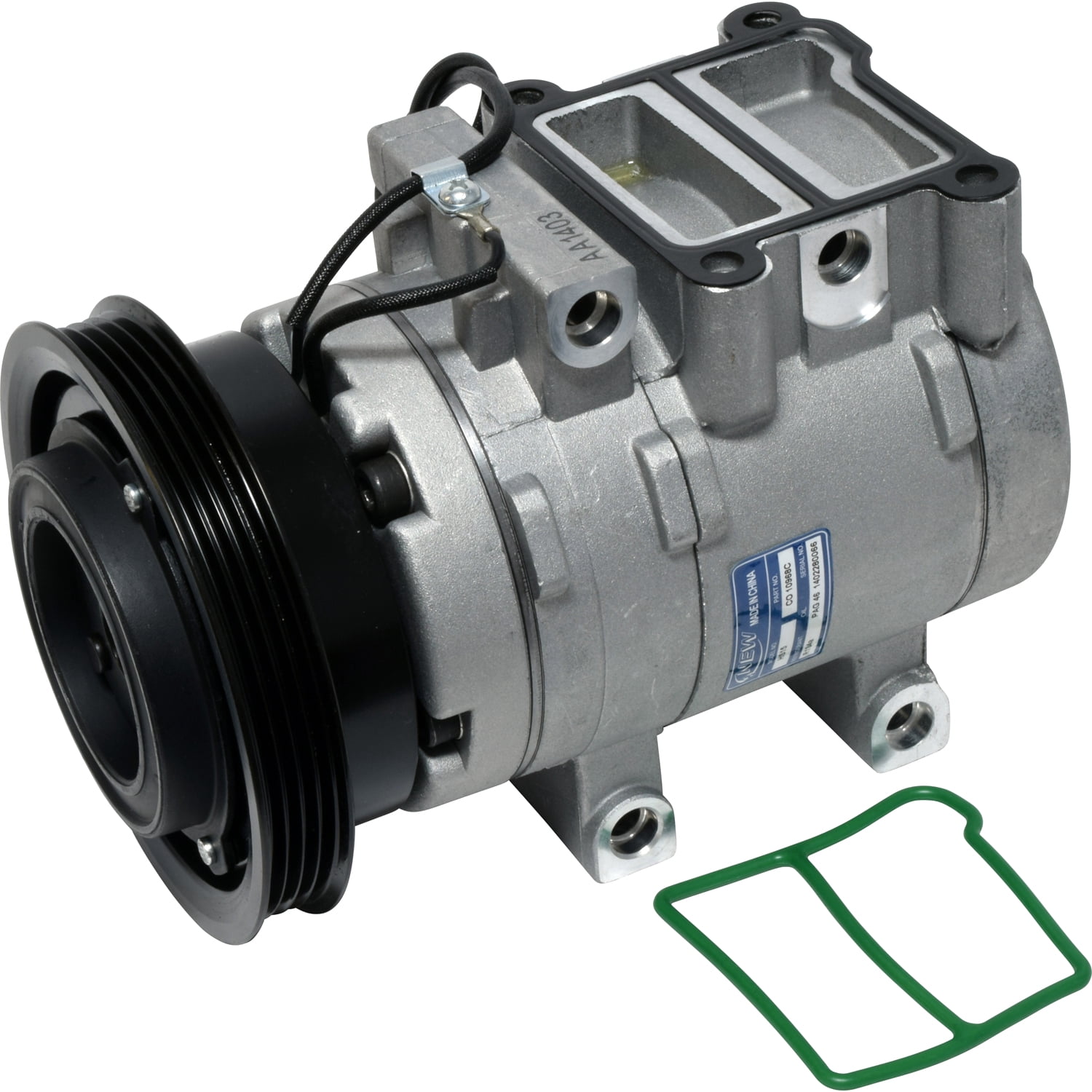 New UAC CO 10968C A/C Compressor -- HS15 Compressor Assembly
