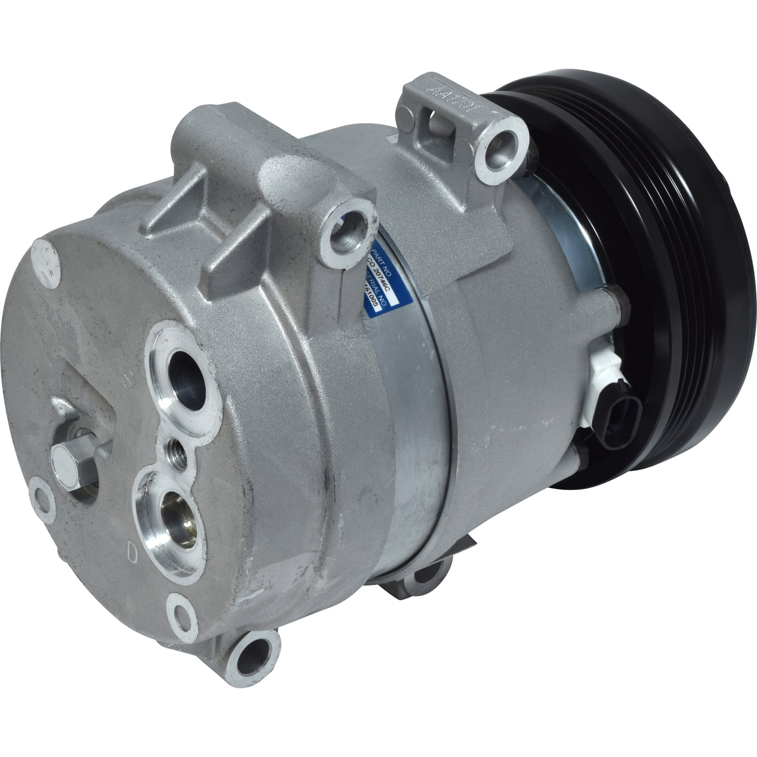 New UAC CO 20746C A/C Compressor -- V7 Compressor Assembly Fits select: 1997-2004 CHEVROLET CORVETTE