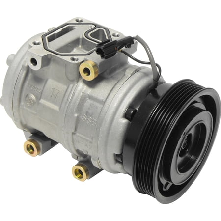 New UAC CO 22019C A/C Compressor -- 10PA17C Compressor Assembly Fits select: 2006 HYUNDAI TUCSON GLS/LIMITED, 2005 HYUNDAI TUCSON GLS/LX
