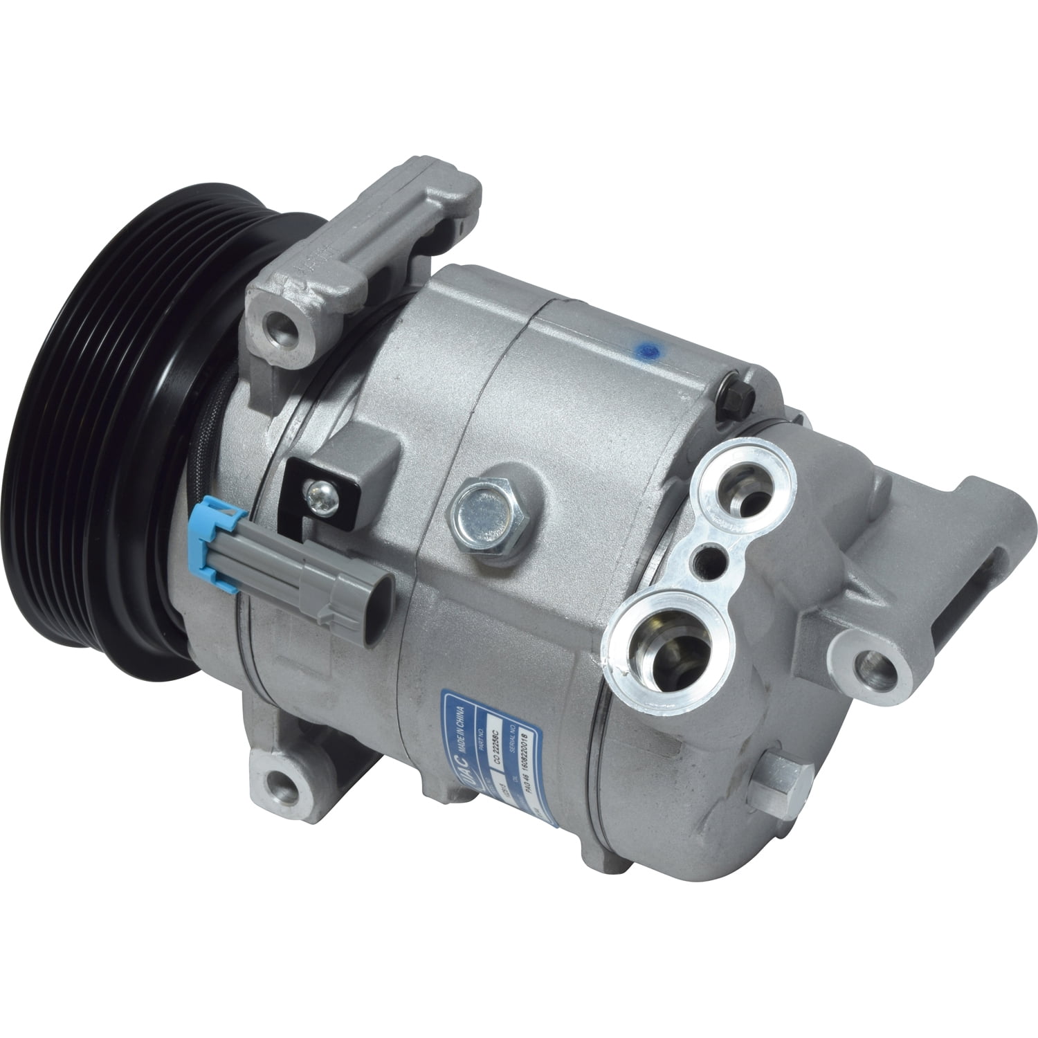 New UAC CO 22258C A/C Compressor - Fits 2012 CHEVROLET SONIC