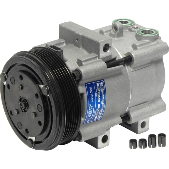 New UAC CO 35108C A/C Compressor -- FS10 Compressor Assembly Fits select: 2002-2004 FORD F150, 2002-2005 FORD F250