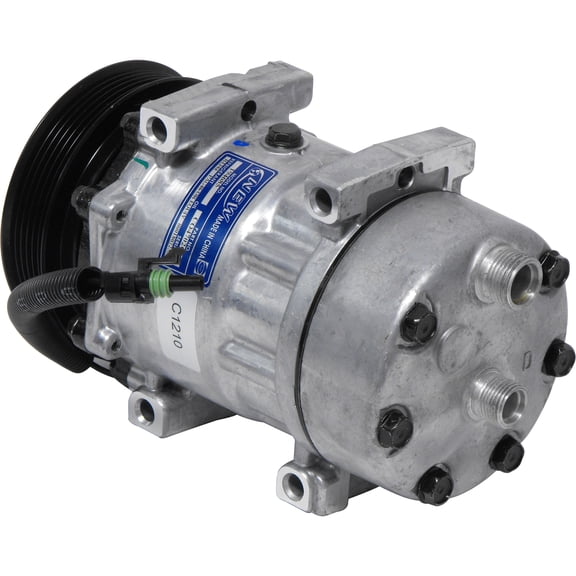 New UAC CO 4702C A/C Compressor -- SD7H15 Compressor Assembly Fits select: 1995 JEEP WRANGLER / YJ S/RIO GRANDE, 1994-1996 JEEP CHEROKEE