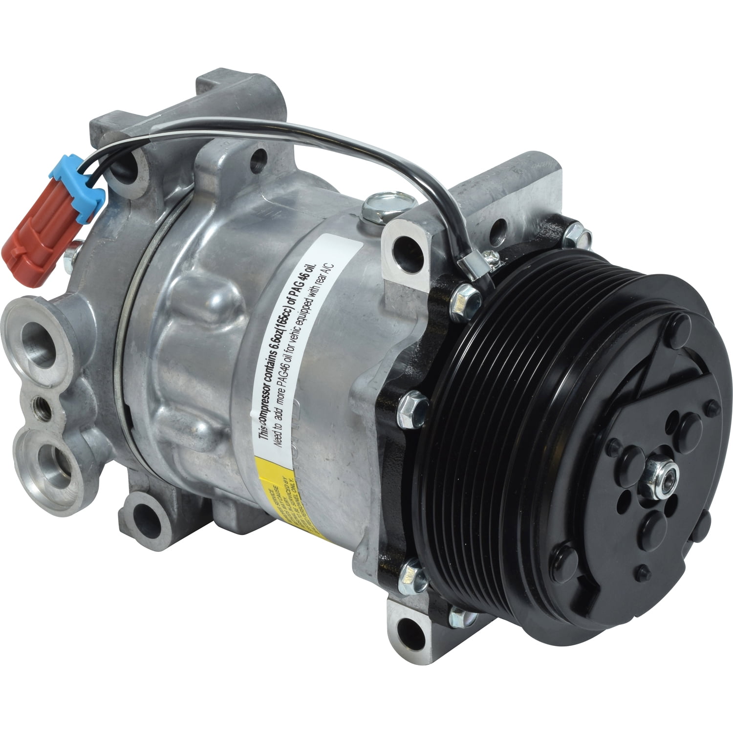 New UAC CO 4850C A/C Compressor -- SD7H15 Compressor Assembly
