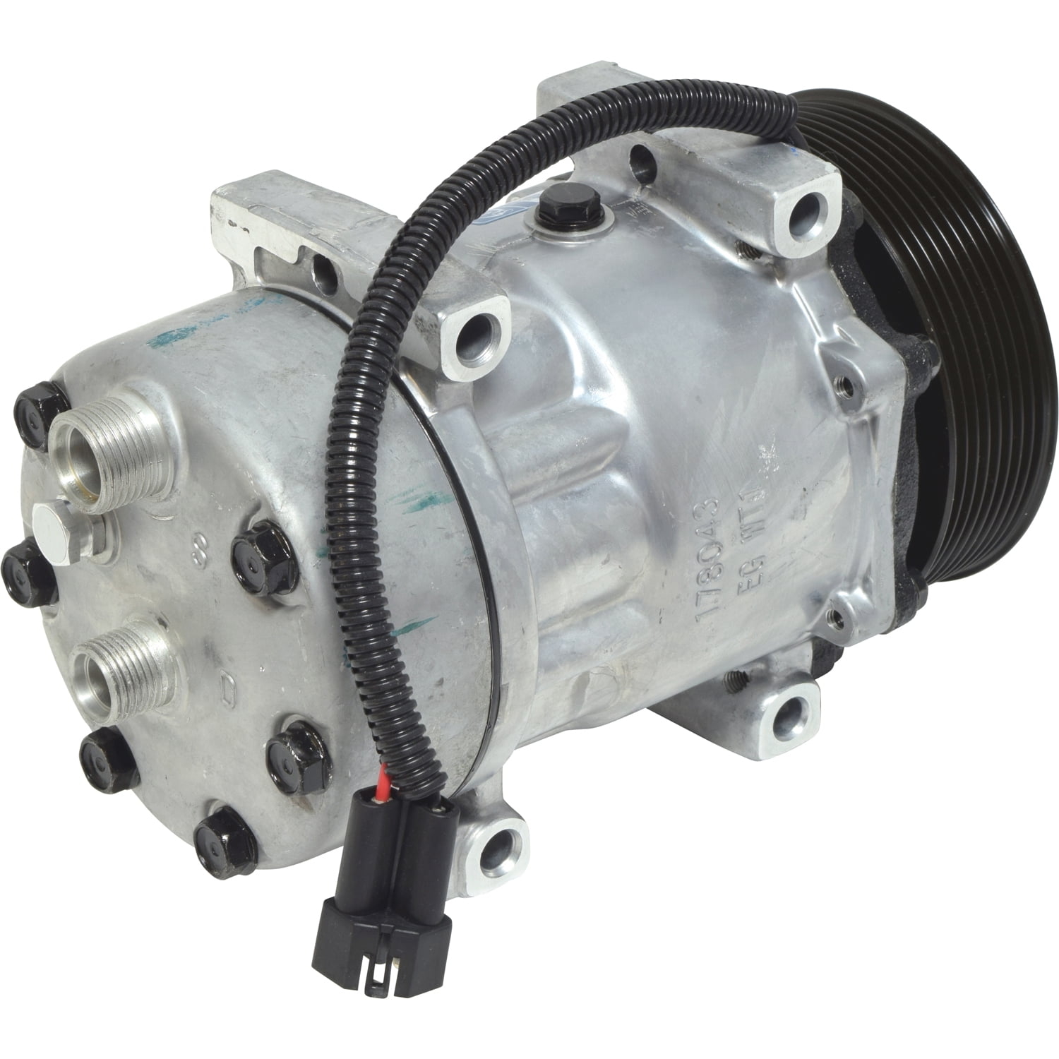 New UAC CO 7702C A/C Compressor -- SD709 Compressor Assembly Fits select: 1990-1993 DODGE W-SERIES, 1990-1993 DODGE D-SERIES D200/D250