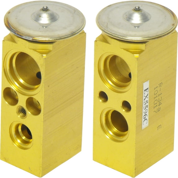 New UAC EX 5596C A/C Expansion Valve -- Block Expansion Valve Fits select: 1997-2000 CHEVROLET VENTURE, 2000 PONTIAC MONTANA