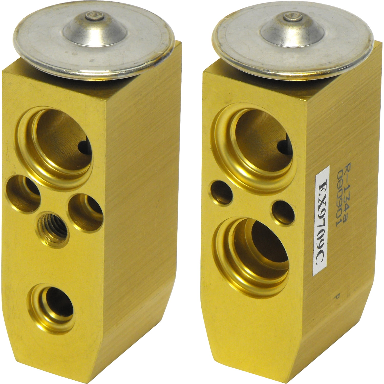 New UAC EX 9709C A/C Expansion Valve -- Block Expansion Valve Fits select: 2004-2011 CHEVROLET AVEO, 2009 PONTIAC G3 WAVE