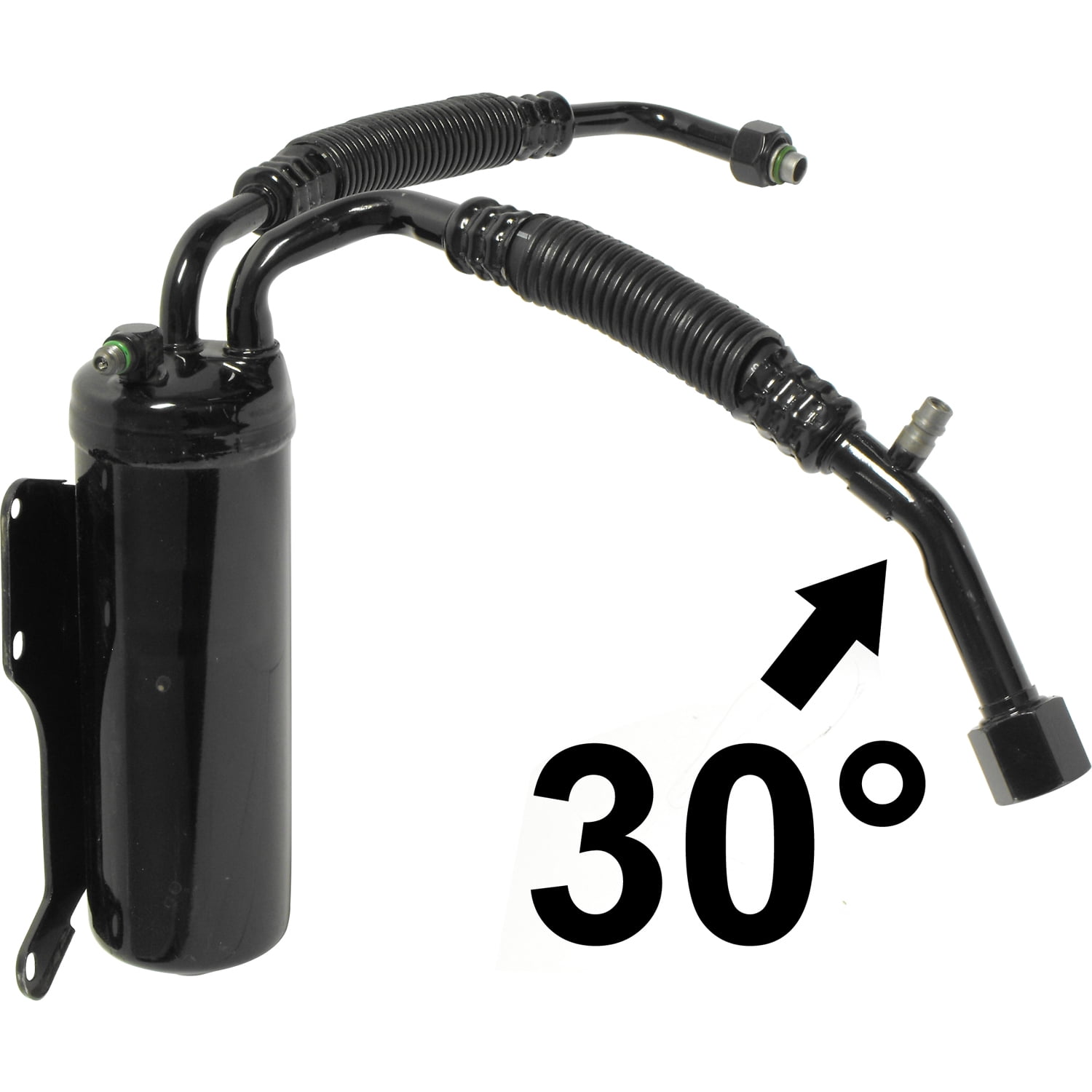 New UAC HA 10022C A/C Accumulator with Hose Assembly -- Accumulator with Hose Assembly Fits select: 1997-2006 FORD ECONOLINE