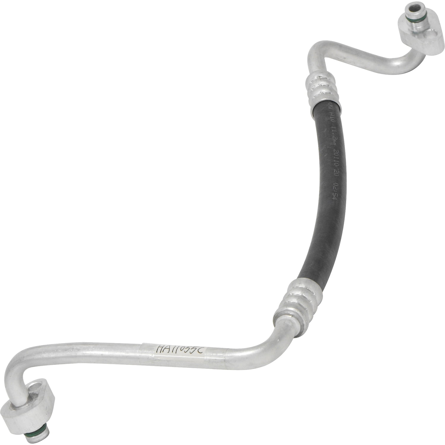 New UAC HA 11055C A/C Refrigerant Discharge Hose -- Discharge Line Fits select: 2002-2004 DODGE CARAVAN SE, 2001 DODGE CARAVAN SPORT