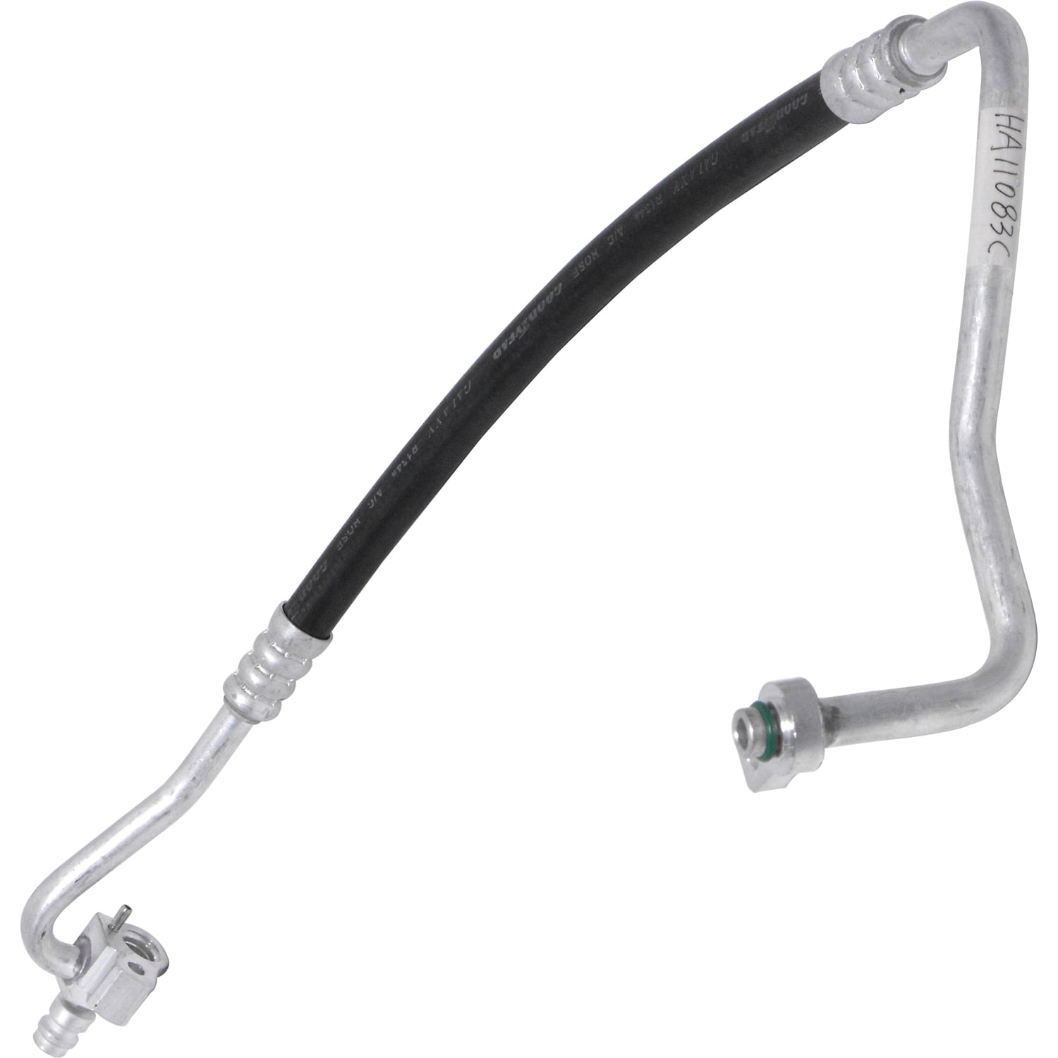 New UAC HA 11083C A/C Refrigerant Discharge Hose -- Discharge Line Fits select: 2005 HYUNDAI SONATA GL, 2002-2004 HYUNDAI SONATA GLS/LX