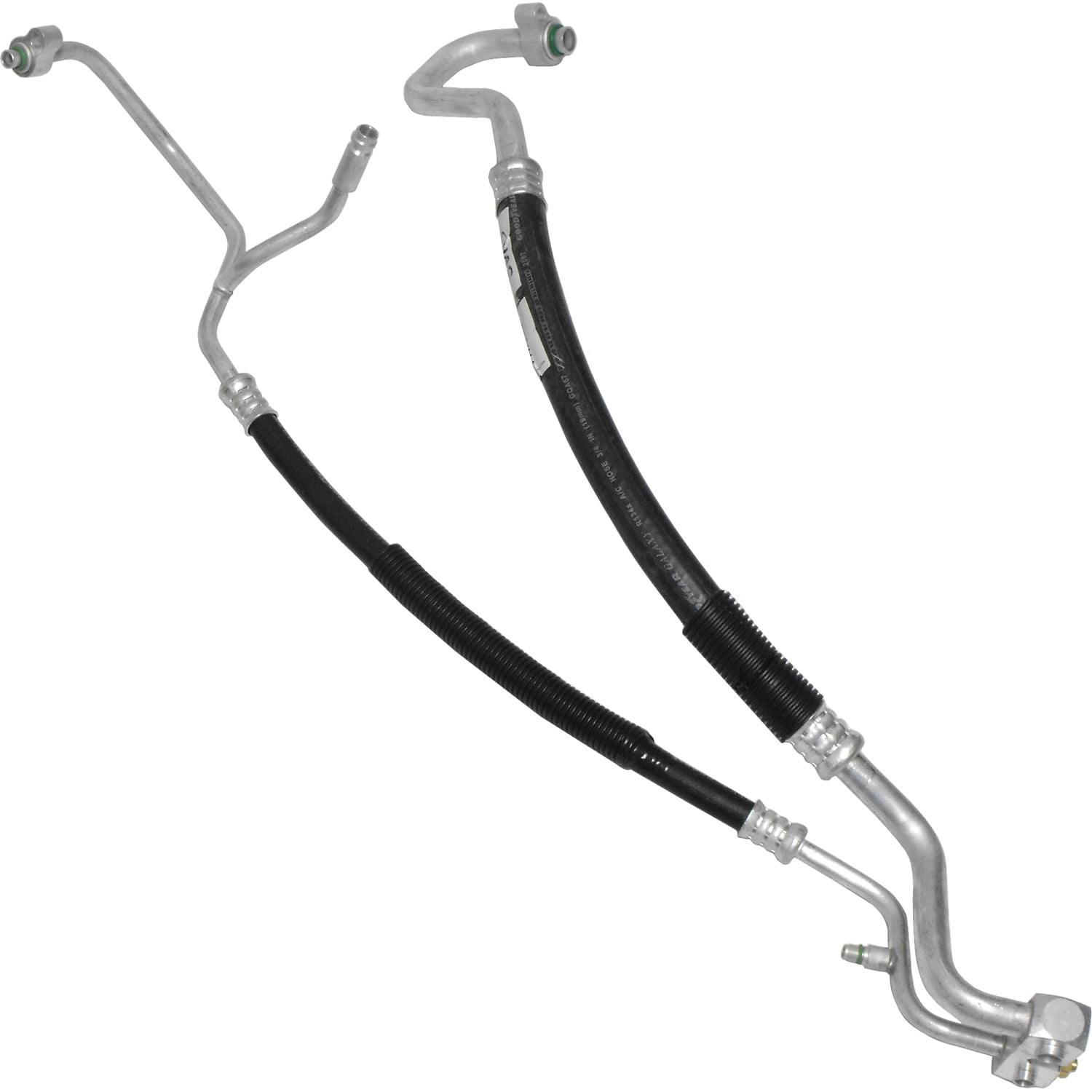 New UAC HA 111551C A/C Manifold Hose Assembly -- Suction and Discharge Assembly