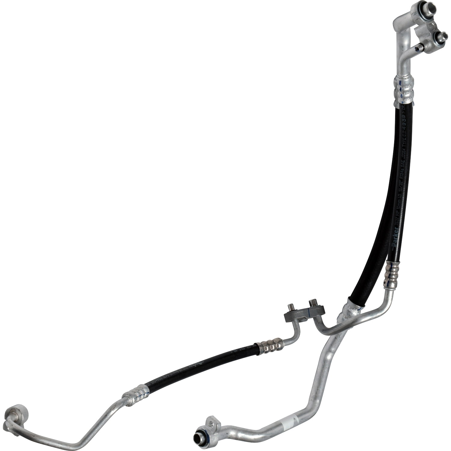 New UAC HA 111974C A/C Manifold Hose Assembly -- Suction and Discharge Assembly