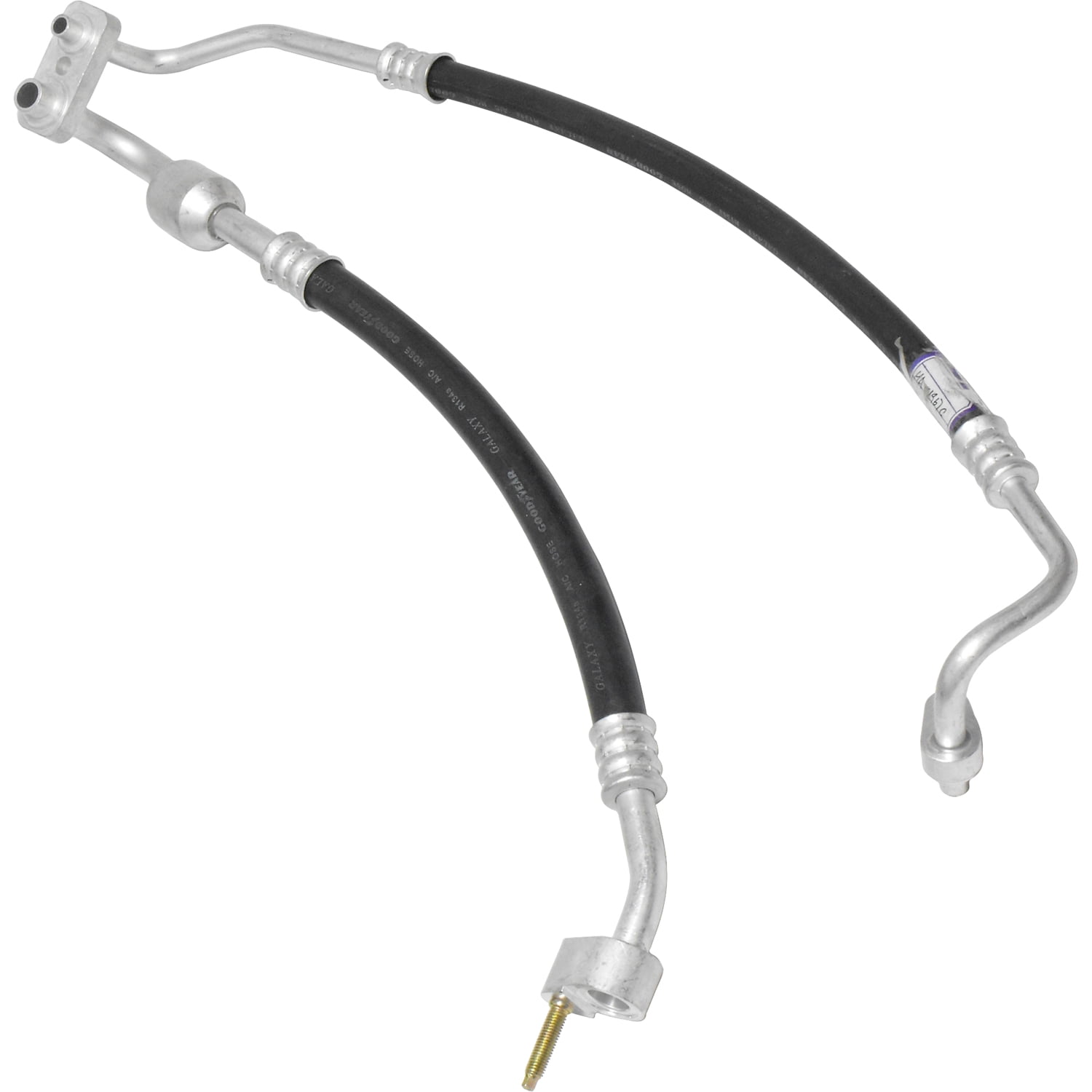 New UAC HA 1967C A/C Manifold Hose Assembly -- Suction and Discharge Assembly