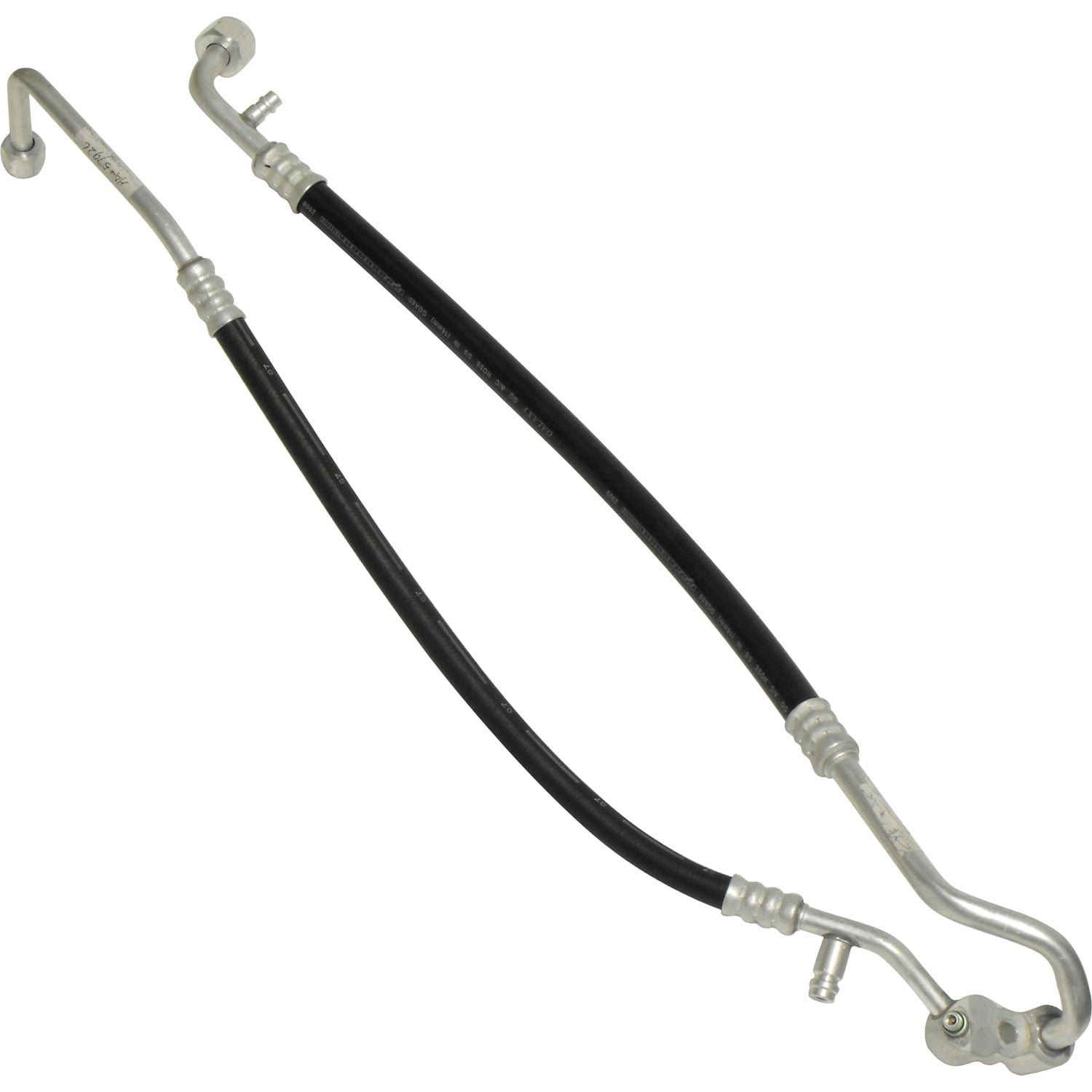 New UAC HA 5792C A/C Manifold Hose Assembly -- Suction and Discharge Assembly