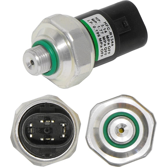 New UAC SW 10003C A/C Trinary Switch -- Trinary HPCO CF LPCO Fits select: 1995-1999 TOYOTA AVALON, 1992-1993 TOYOTA CAMRY