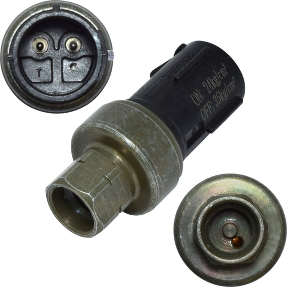 New UAC SW 10035C HVAC Pressure Switch -- HPCO Switch Fits select: 1999-2001 FORD F350, 2004 FORD F150 SUPERCREW