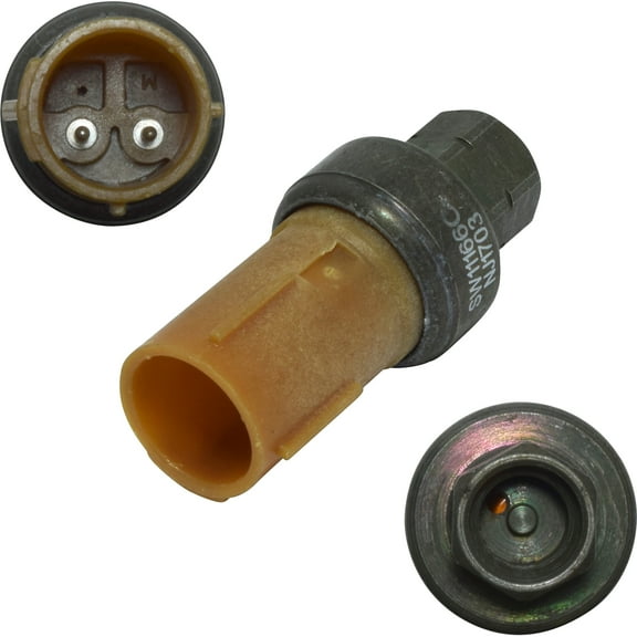 New UAC SW 11166C HVAC Pressure Switch -- HPCO Switch Fits select: 2003-2006 FORD EXPEDITION, 2003-2004 LINCOLN NAVIGATOR