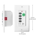 New UC9050T Ceiling Fan Wall Remote Control Dip Switch for Harbor ...