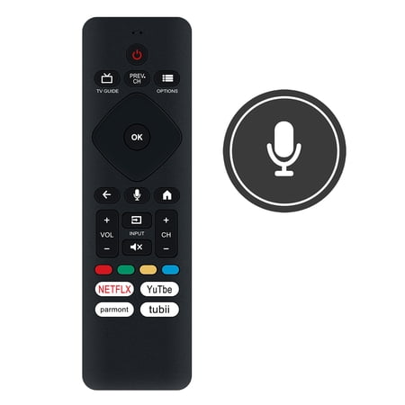 New URMT26CND001 Voice Remote Control Fit For Philips Android TV 50PFL5704/F7 50PFL5766/F7D 55PFL5604/F7 65PFL5504/F7