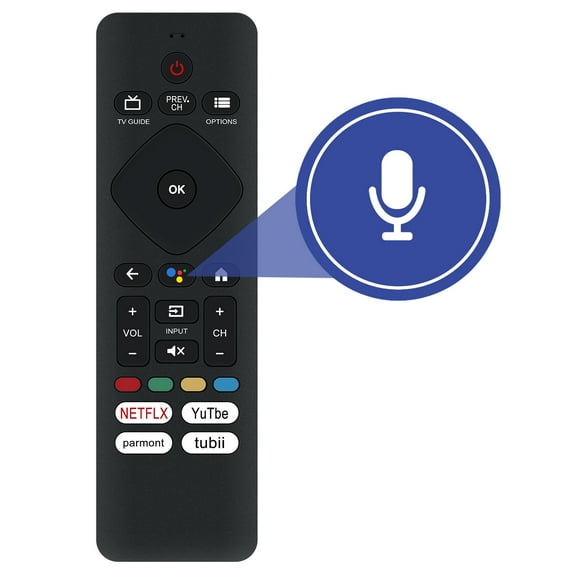 New URMT26CND001 Voice Replace remote control fit for Philips Android TV 50PFL5766/F6 50PFL5766/F7