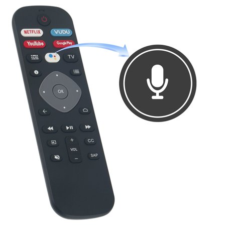 New URMT26RST004 Replace Voice Remote for Philips Android TV 32PFL5505 55PFL5604