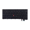 thumbnail image 1 of New US Black Backlit English Laptop Keyboard Replacement for Lenovo ThinkPad SN20L82088 PK131342B00 9Z.NCJBT.601 Light Backlight, 1 of 3