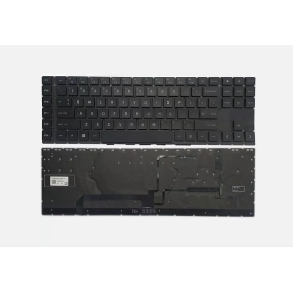 New US Black English Backlit Keyboard (Without palmrest) for HP OMEN 17-CM 17-CM2003NR 17-CM2010NR 17-CM2020NR 17-CM2XXX 17-CM2005CL 17-CM2001NR 17-CM2002CA 17-CM2075NR